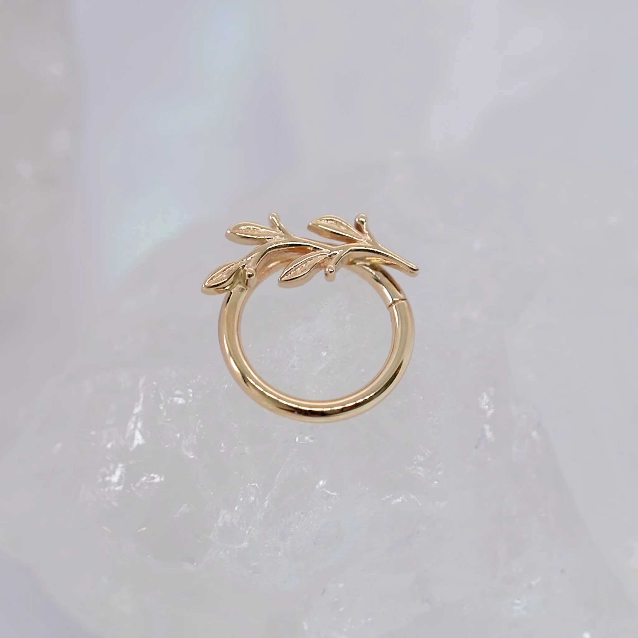 BVLA Amity Seam Ring - Daith Orientation