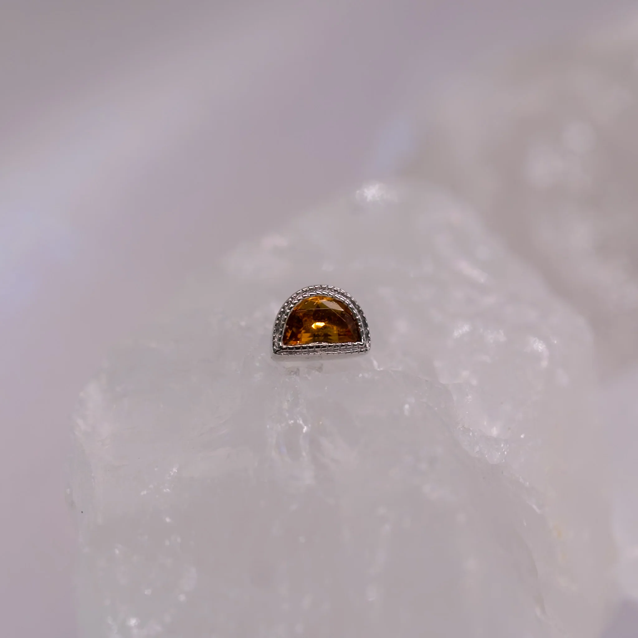 BVLA Milgrain Half Moon Bezel - Threaded