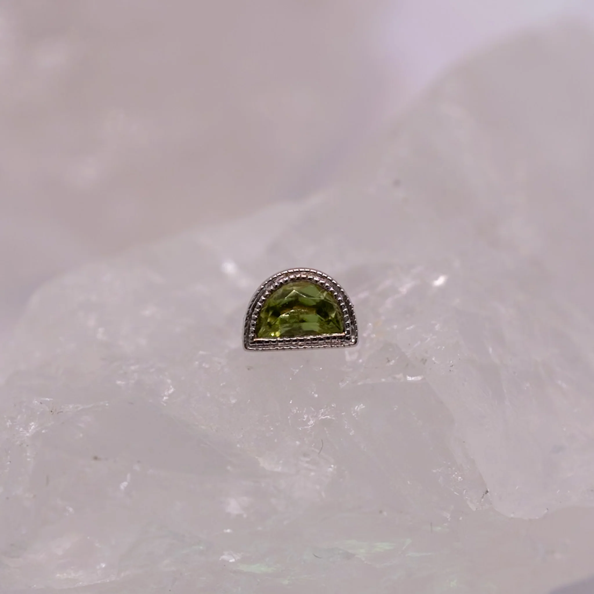 BVLA Milgrain Half Moon Bezel - Threaded - Image 3