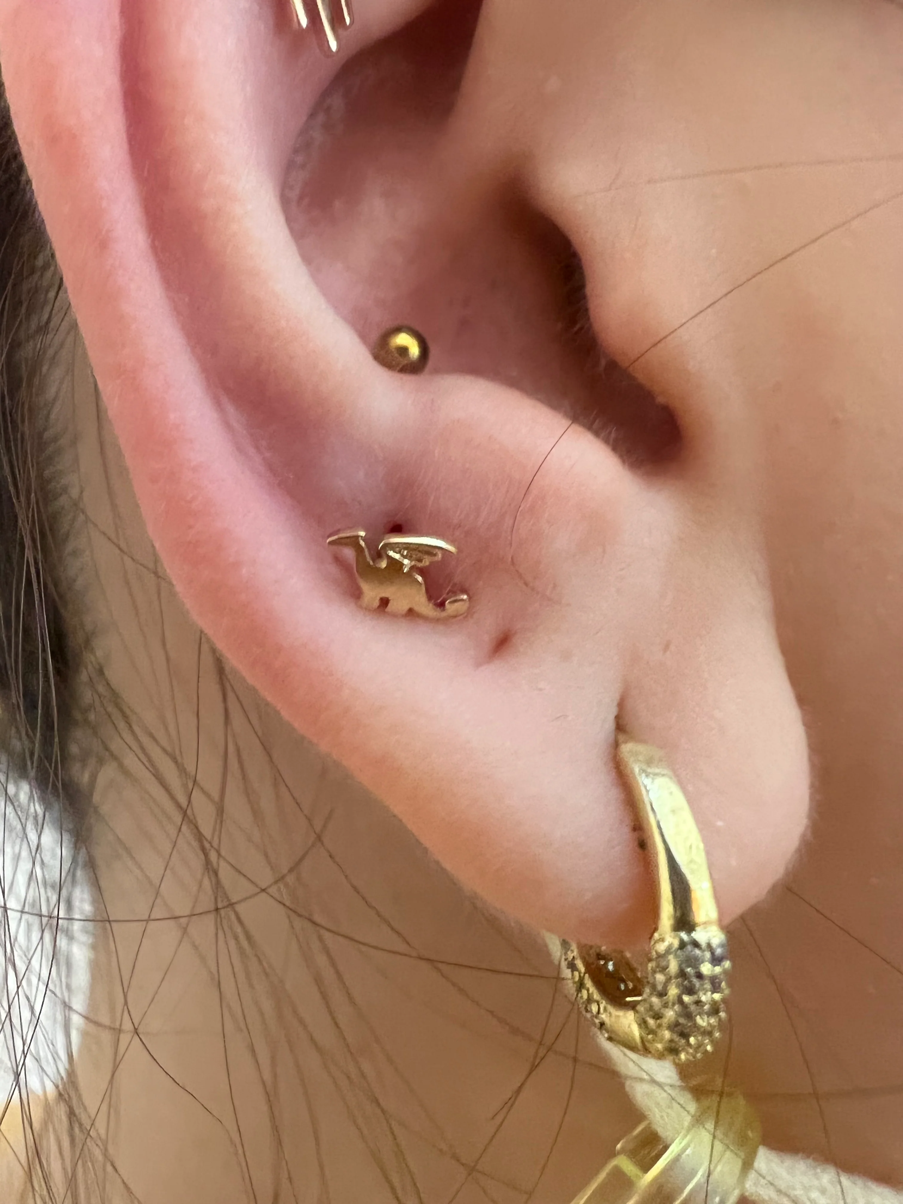 Junipurr Jewelry Gold Dragon - Image 4