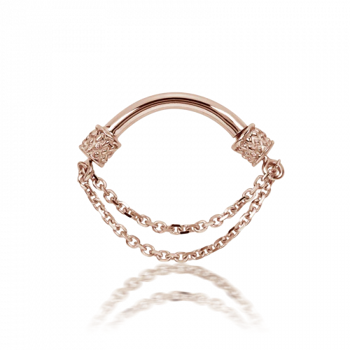 Maria Tash Double Chain Septum Spinner