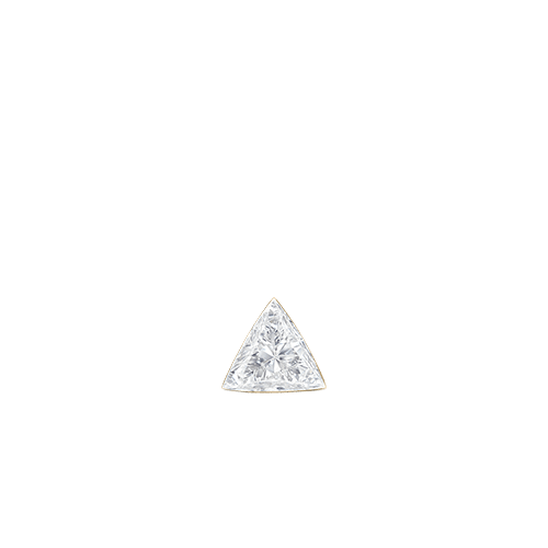 Maria Tash 2.5mm Invisible Set Triangle Diamond Threaded Stud Earring