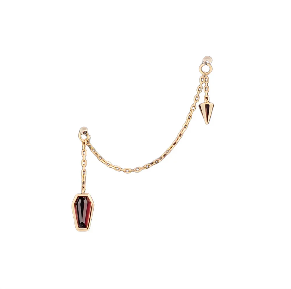 Modern Mood Halloween Collection 2024 - Coffin and Spike Chain
