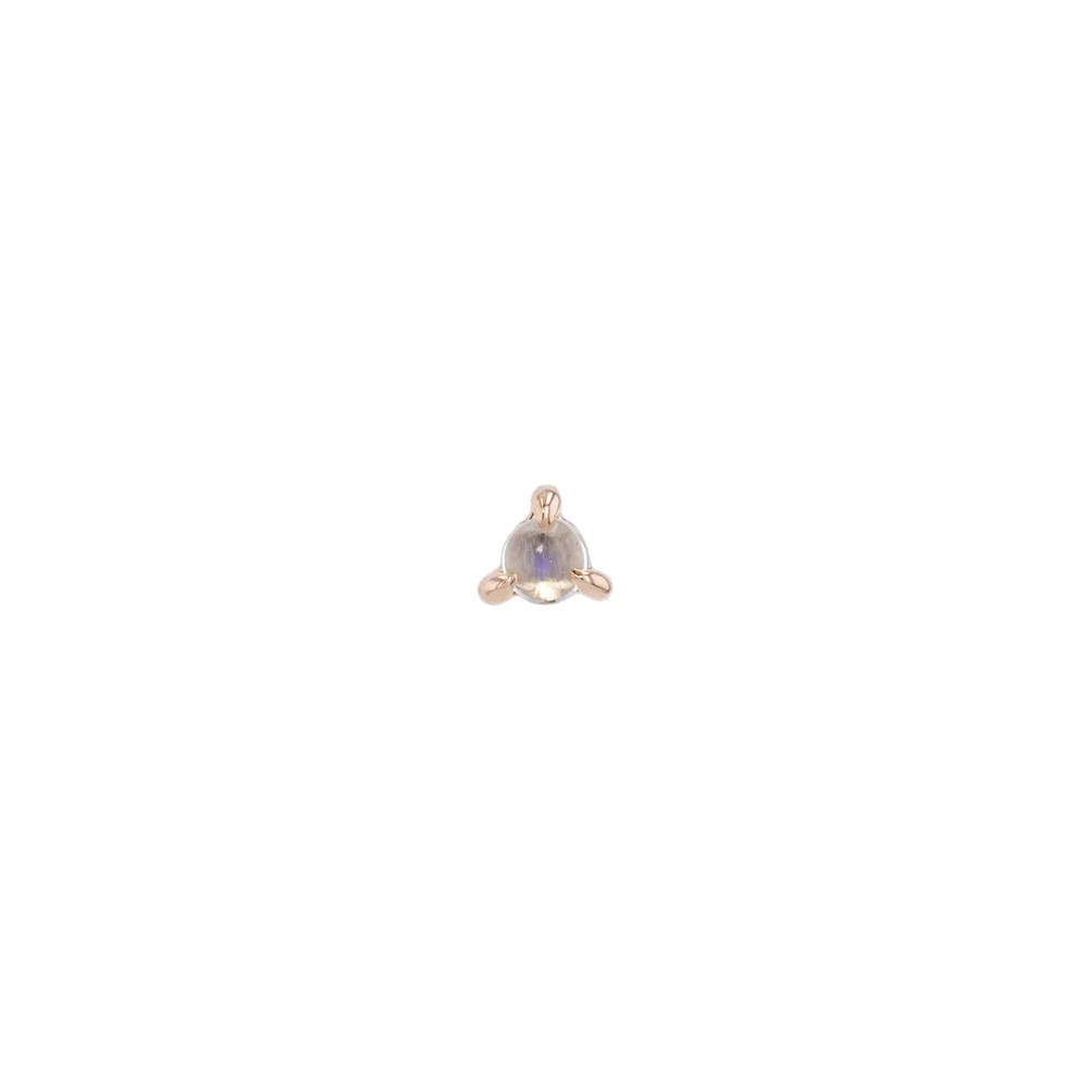Modern Mood Solitaire - Aura - 3 Prong Cabochon Gemstone