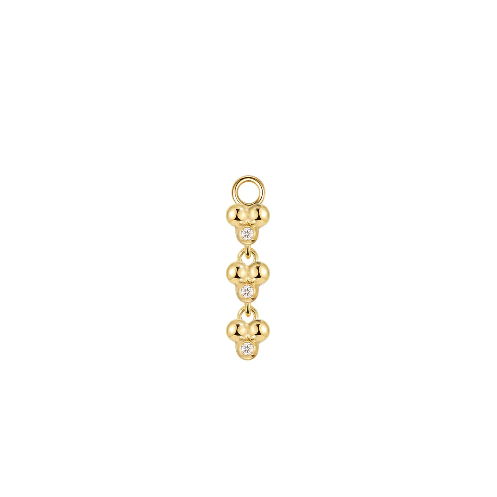 Modern Mood Triple Ezra Charm