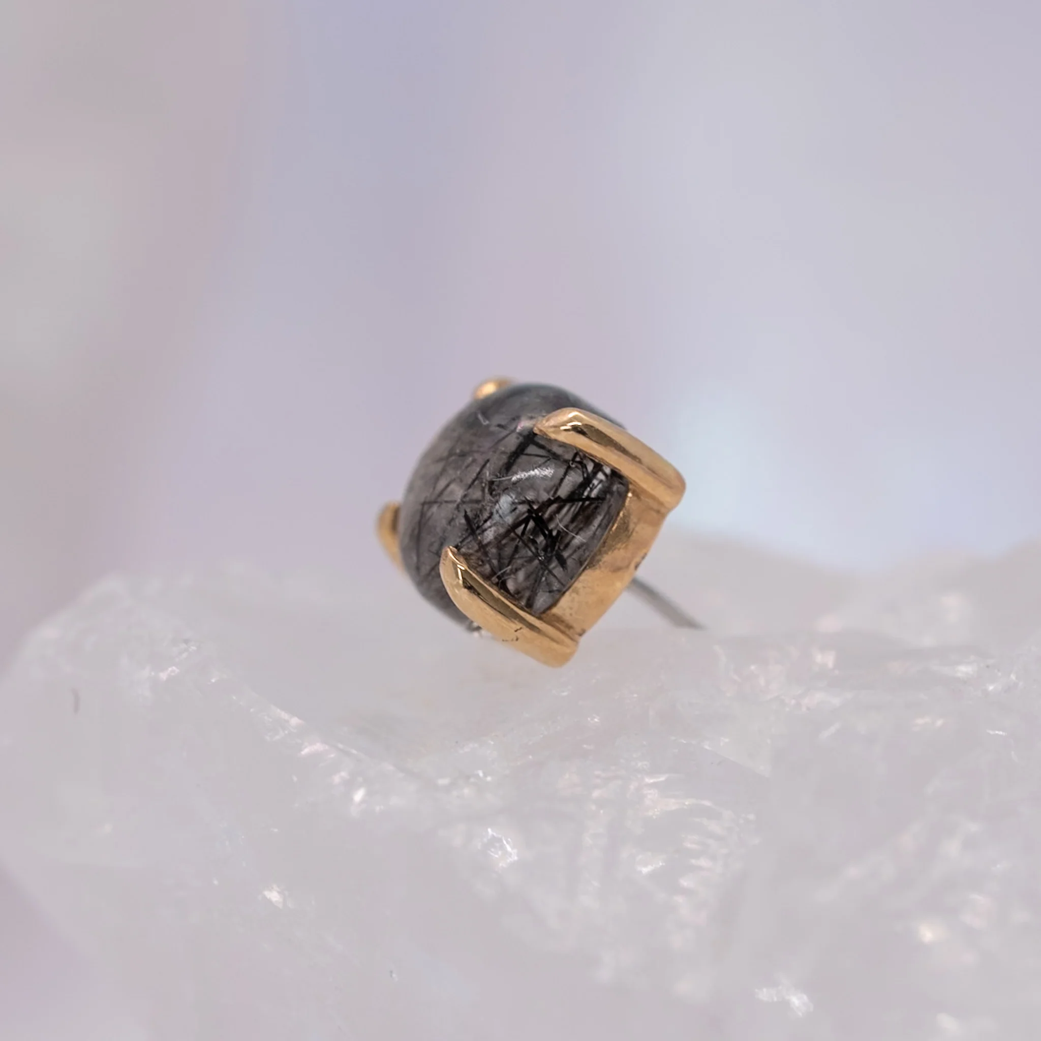 Quetzalli Jewelry Black Rutilated Quartz End - Image 2