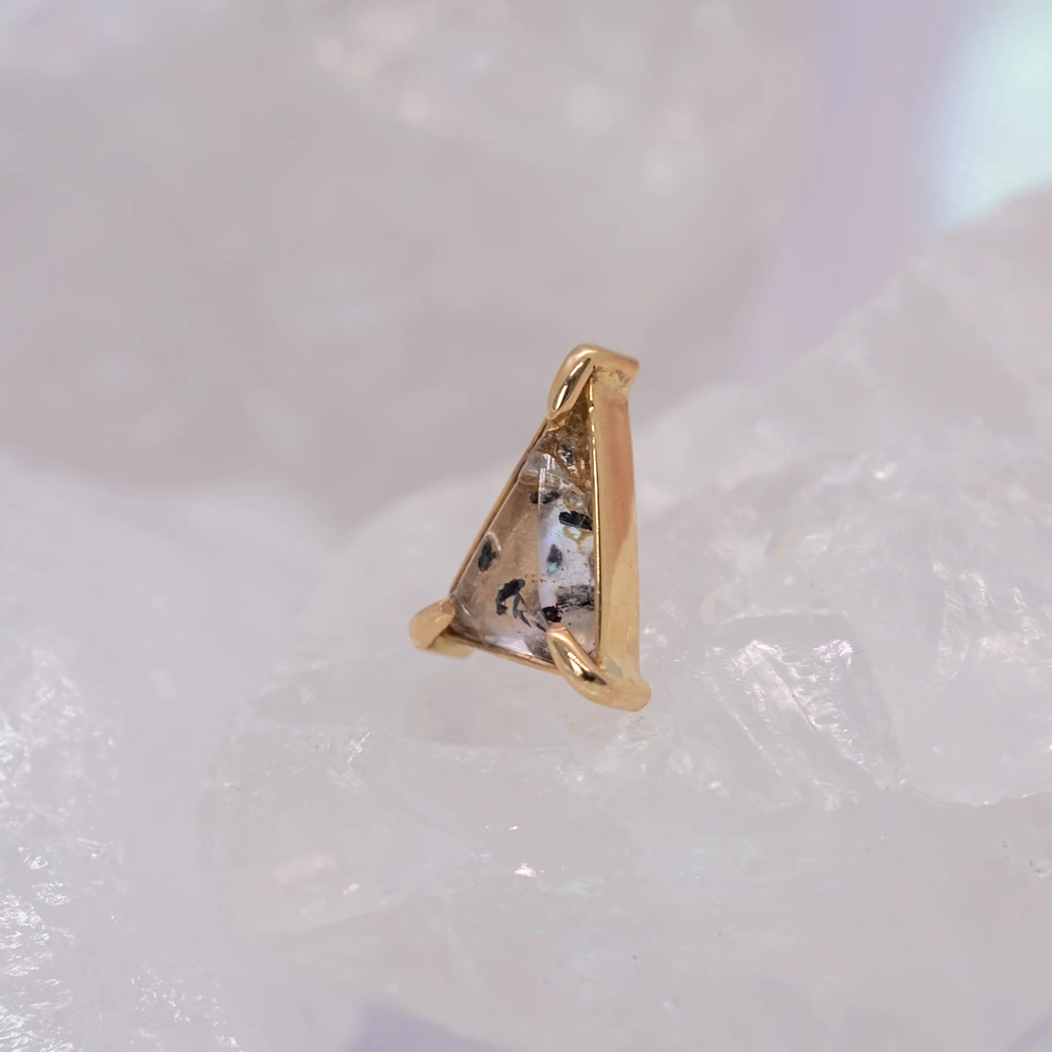Quetzalli Jewelry Hematite Quartz End - Image 2
