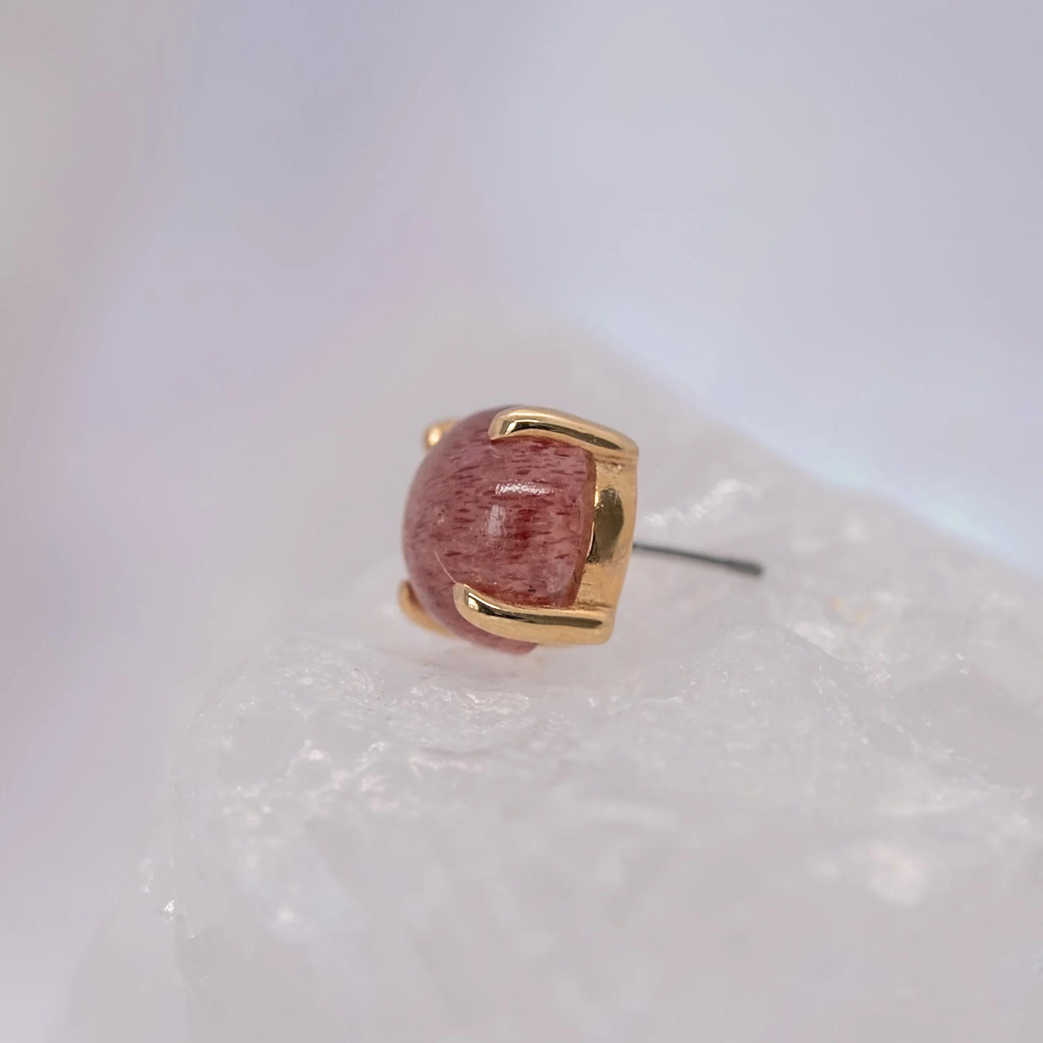 Quetzalli Jewelry Strawberry Quartz End - Image 2